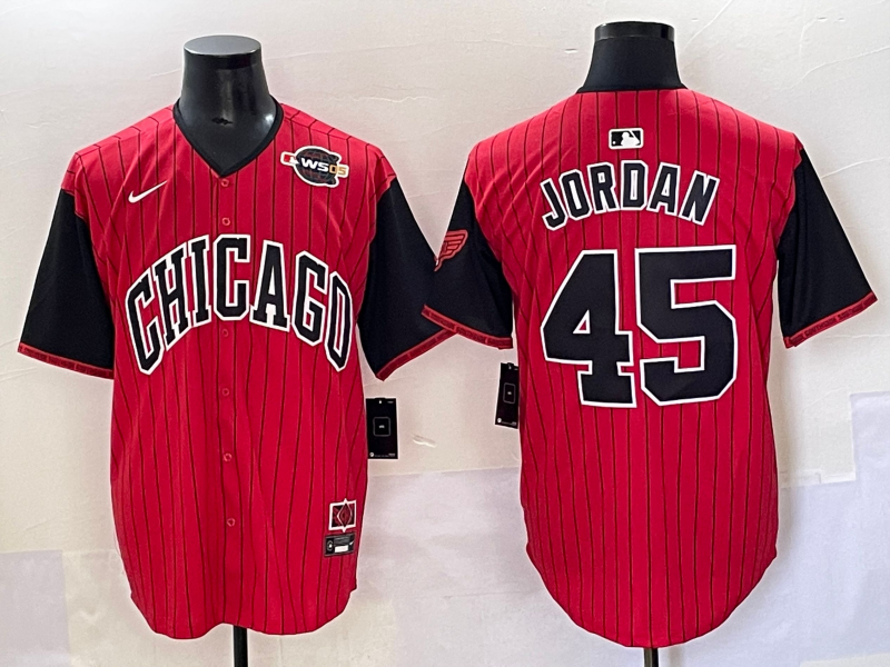 Men Chicago White Sox #45 Jordan red Nike MLB 2026 jersey 0654004